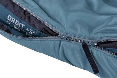 Спальний мішок Deuter Orbit +5°C синтетичний лівий блискавка Atlantic-Ink