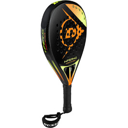 Падель ракетка Dunlop Inferno Carbon Extreme, жовто-помаранчева