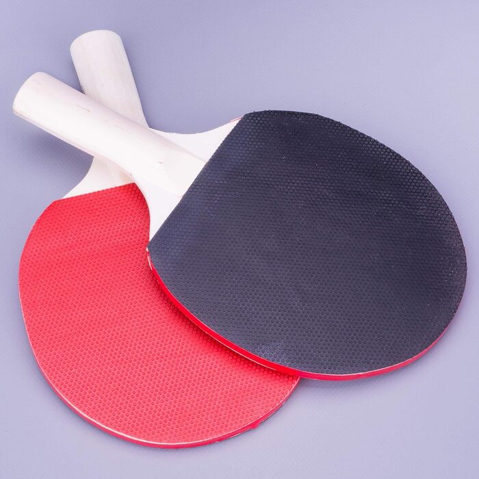 Портативний набір для настільного тенісу: 2 ракетки, 3 м'ячі, сітка, сумка для зберігання