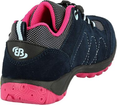 Дитячі трекінгові півчеревики Brütting Bergen (29 EU, морський колір, рожевий)