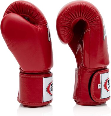 Fairtex BGV1 боксерські рукавички для муай-тай, MMA, червоні, 12 унцій, для чоловіків, жінок і дітей, легкі, ударопоглинаючі, для тренувань і спарингів