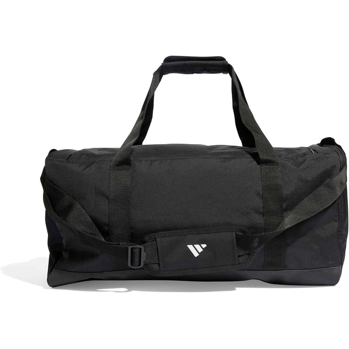 Спортивна сумка Adidas Unisex Essential Linear Duffelbag Medium (Розмір M, Колір: Чорний/Білий)