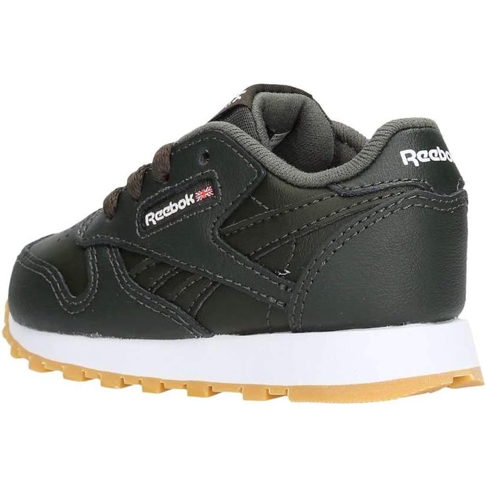 Кросівки Reebok Classic Leather для хлопчиків, 28 EU, багато кольорів, Gum, Dark Cypress, White 000
