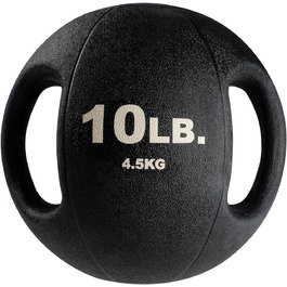 Медичний м'яч Body-Solid Dual Grip 4,5 кг для фітнесу