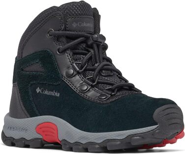 Трекінгові черевики Columbia Newton Ridge Amped Mid Rise для дітей (30 EU, Black Mountain Red)