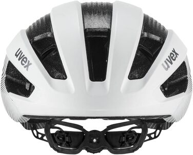 Жіночий велосипедний шолом uvex rise cc Women's Edition, біло-сірий, розмір 56-59 см, індивідуальне регулювання, вентиляція