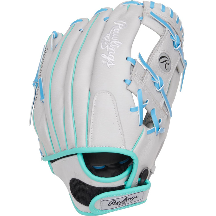 Рукавиця бейсбольна Rawlings Sure Catch для хлопчиків (24.1-29.2 см, для правої руки, модель Francisco Lindor)