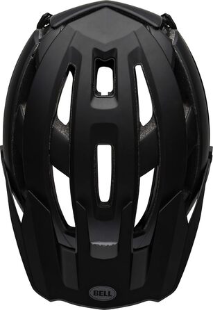 Велосипедний шолом Bell Super Air R Spherical для ендуро MTB, чорний матовий/глянцевий, розмір S (52-56 см)
