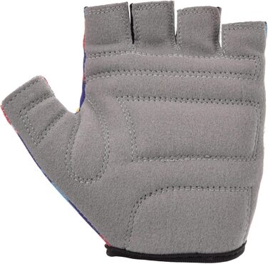 Дитячі велосипедні рукавички Meteor Unisex з гелевими вставками для BMX та шосе (M, Dino cars)