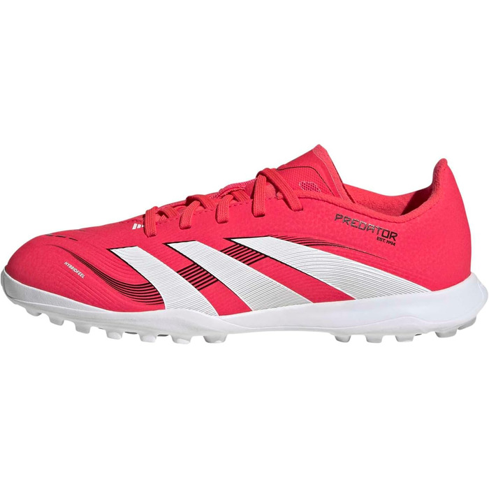 Дитячі футбольні бутси adidas Predator League Turf, унісекс (32 EU, червоний, білий, чорний)