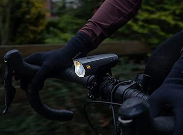 Велофара Windmeile: комплект передньої та задньої велофари з USB, LED OSRAM, 35 Lux, IPX5, сертифікат StVZO, для електровелосипедів та педал-електровелосипедів