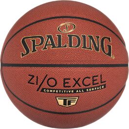 Баскетбольний м'яч Spalding TF Series для залу та вулиці, композитна шкіра, для всіх покриттів, розміри 7 (74,9 см), 6 (72,4 см), 5 (69,8 см)