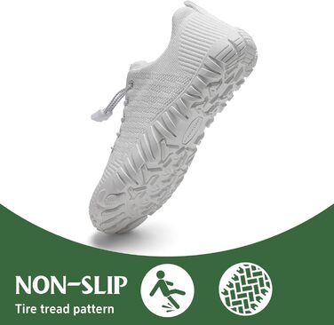 Чоботи для трейлраннінгу IceUnicorn: чоловічі та жіночі, широкі, з відділенням для пальців, унісекс, для плавання, пляжу та аквапарку (39 EU, 742weiß)