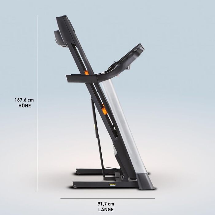 Біговий тренажер NordicTrack T-Serie: ідеальний для дому, з регулюванням нахилу, Bluetooth, вантажопідйомність 136 кг (T 6.5 S)