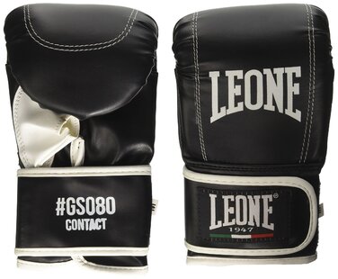 Рукавички велосипедні Leone 1947 Kontakttaschenhandschuhe GS080, чорні, розмір S