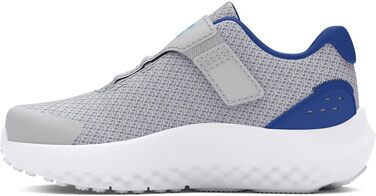 Кросівки для хлопчиків Under Armour Binf Surge 4 AC (23.5 EU, сірий, синій, блакитний)