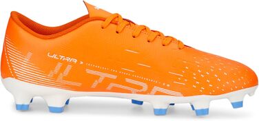 Жіночі футбольні бутси PUMA Ultra Play FG/AG, розмір 40 EU, кольори: Ultra Orange, Puma White, Blue Glimmer