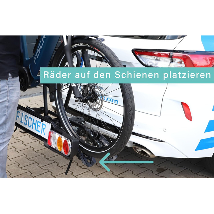 Велосипедний фаркоп FISCHER Proline Evo 2 - фаркоп для велосипедів, тримач для авто, чорний SmartLine