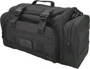 Спортивна сумка APRILBAY 43L чорна — дорожня, для тренажерного залу, туризму, полювання та риболовлі, високоякісна, зносостійка