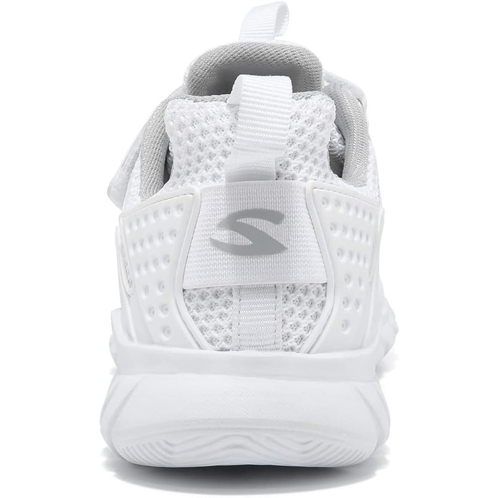 Дитячі кросівки Kinder Sport для бігу та занять спортом: білі, дихаючі, легкі, для занять на вулиці та в залі, розмір 35 EU