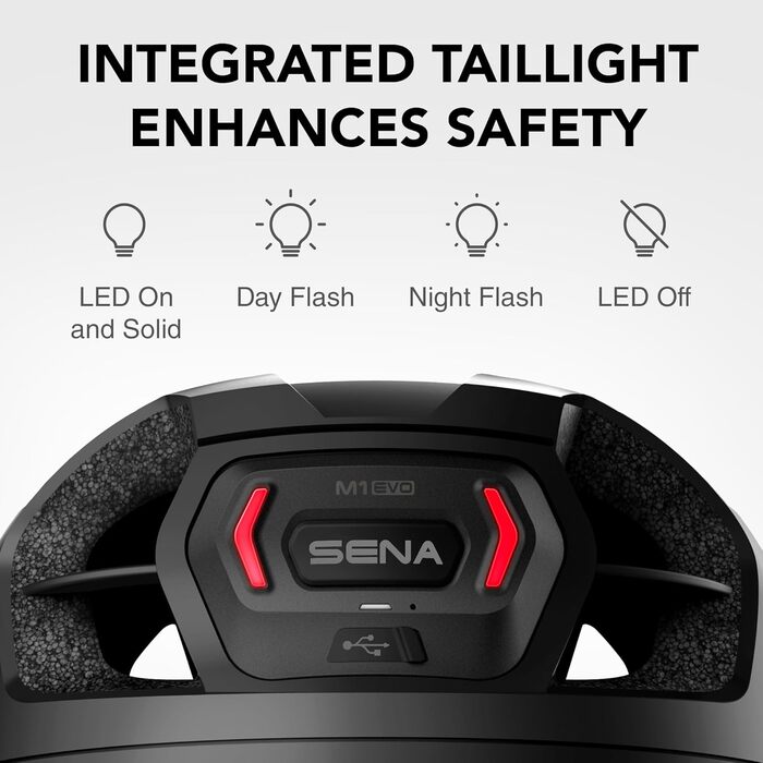 Велосипедний шолом Sena M1/M1 EVO з Bluetooth, інтеркомом, музикою, GPS і дзвінками для MTB