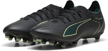 Футбольні бутси PUMA Ultra 6 Match FG/AG 43 EU - Чорний/Зелений (для поля та штучного покриття)