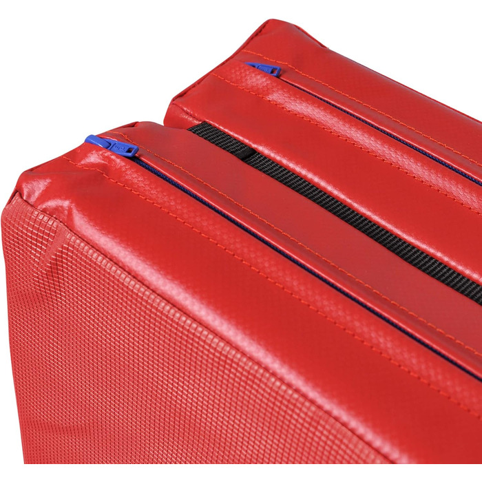Складаний гімнастичний мат Grevinga Fun 200x100x8 см, червоний, RG 35