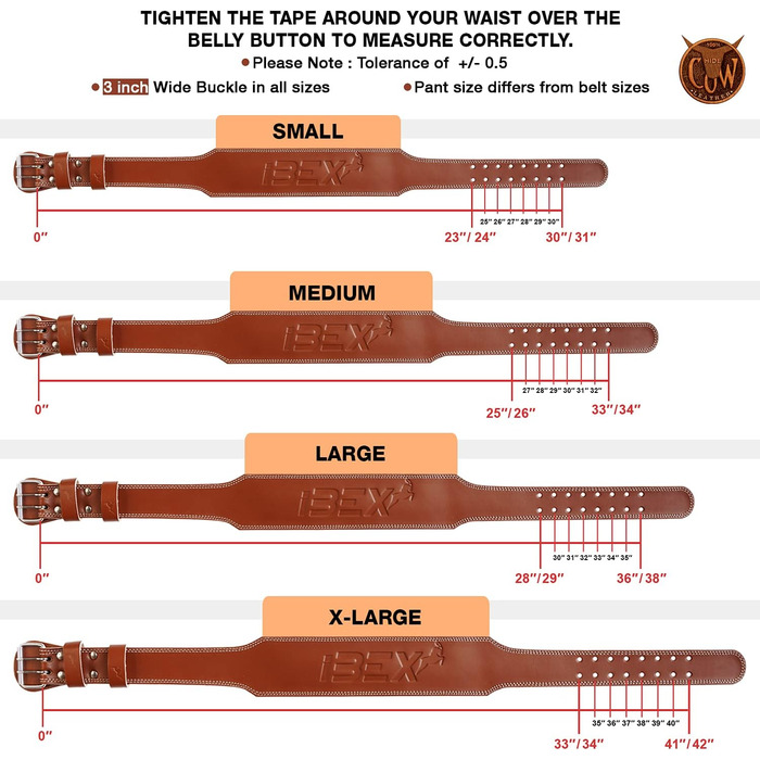 Пояс для важкої атлетики IBEX, шкіряний, 10.2 см, з підкладкою, підтримка поперекових хребців, замшеве оздоблення, сталева пряжка, для функціональних тренувань, бодібілдингу, пауерліфтингу, жиму лежачи, фітнес-залу, тренажеру