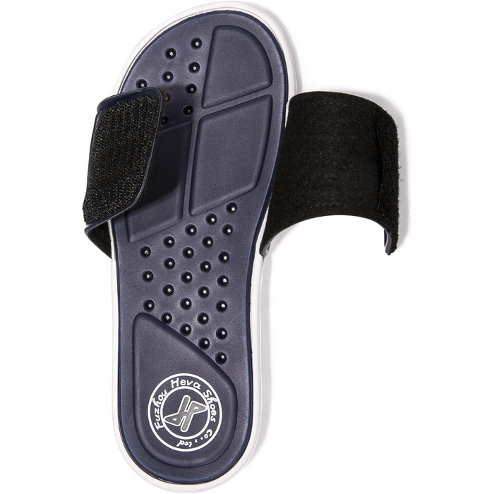 HEVA Шльпанці чоловічі літні сандалі (43 EU, Navy White 01)