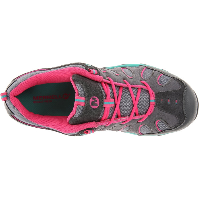 Черевики трекінгові та для ходьби Merrell CHAMELEON LOW LC для хлопчиків, 29 EU, багато кольорів, сірий/рожевий
