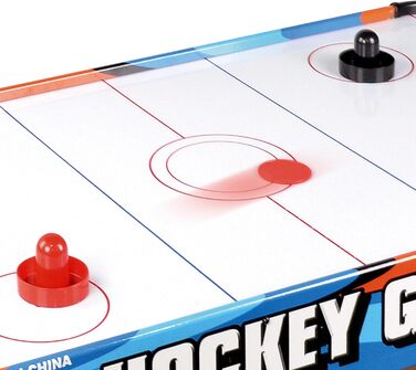 Кольоровий стіл для хокею на повітрі ColorBaby 85330, розмір 122 x 61 см, 122 x 61 x 75 см