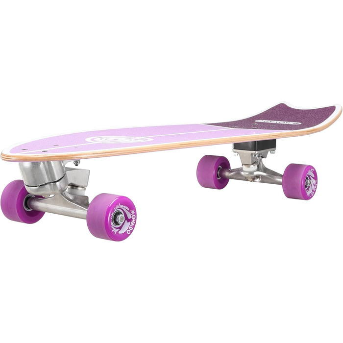 Скейтборд Star Scooter Surf Longboard Retro Cruiser ABEC-11 рожевий, для дорослих, унісекс, повний комплект
