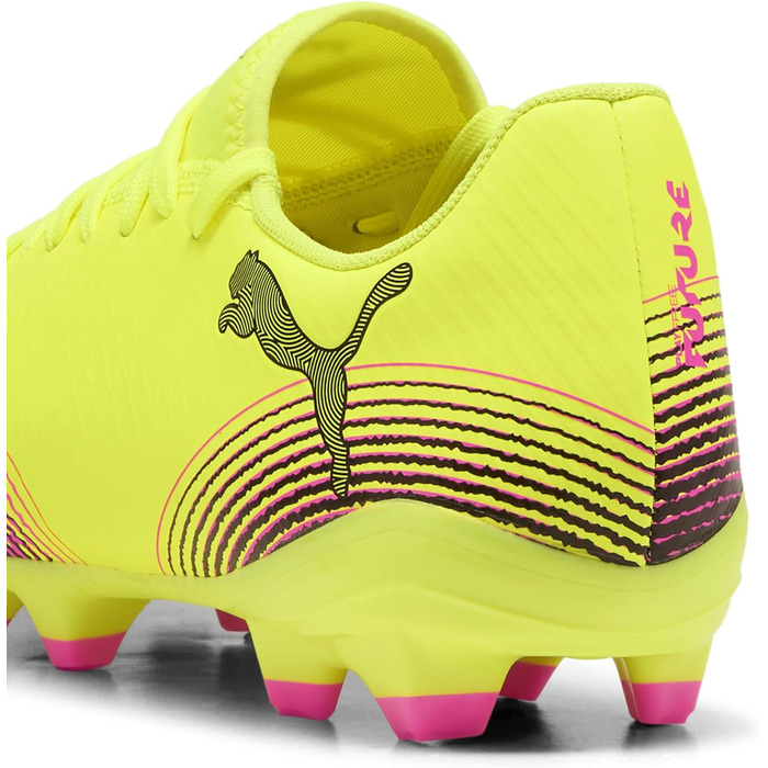 Жіночі футбольні бутси PUMA Future 8 Play Fg/Ag, 38 EU, Yellow Alert/Black/Sun Struck