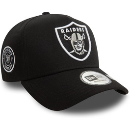 Кепка New Era NFL Las Vegas Raiders з логотипом команди, регульована, вигнутий козирок, універсальний розмір