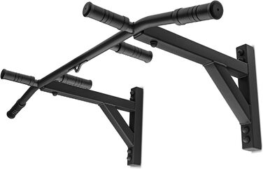 Турнік для стіни Hop-Sport HS-2004K з 6 ручками, кріпленням для боксерського мішка та TRX, професійний, антиковзкі ручки