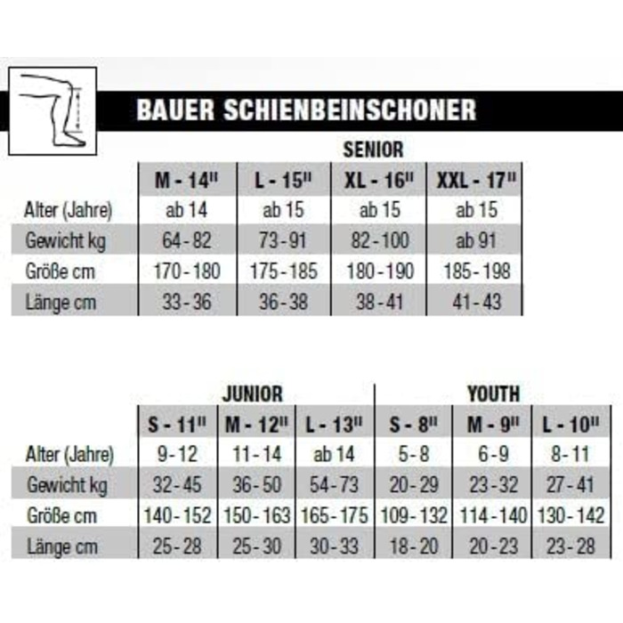 Щитки для хокею BAUER Supreme MACH Senior 16