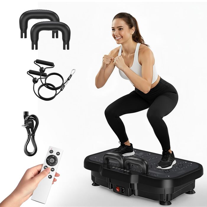 Віброплатформа для фітнесу та лімфодренажу Power-Shaping, 180 швидкостей, до 150 кг