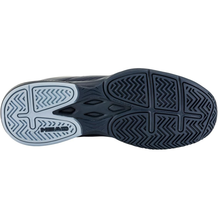 Жіноче тенісне взуття HEAD Revolt Court, 42.5 EU, блакитний/блакитний