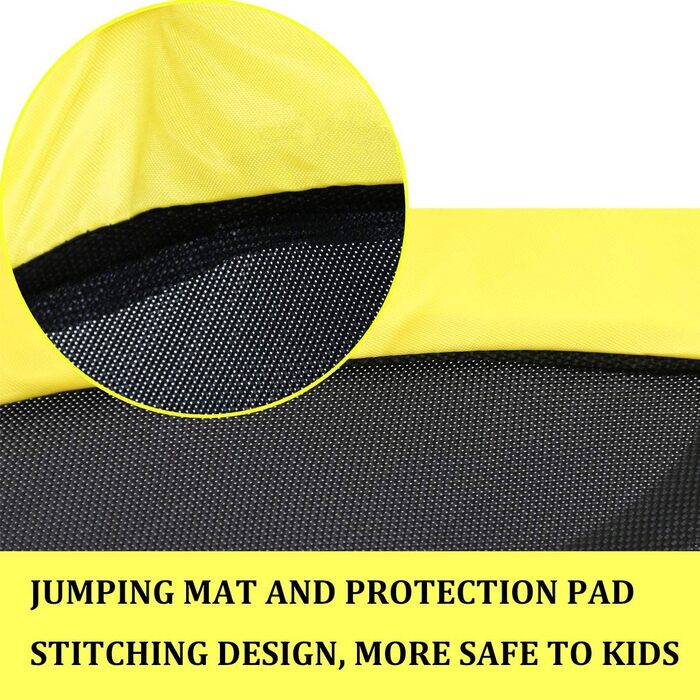 Батут PILIN для дітей з сіткою та баскетбольним кільцем, до 50 кг, для дому та саду. Ідеальний подарунок на день народження