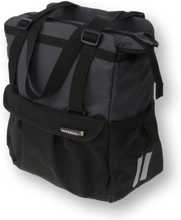 Велосипедна сумка Basil Bell Shopper X-Large 16x32x35 см чорна