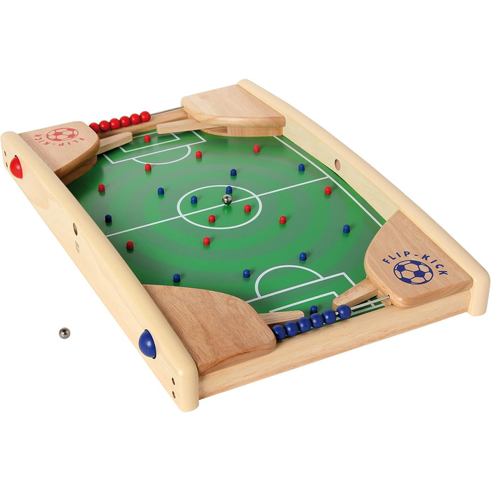 Настільна гра Bartl Flip Kick Deluxe 58 см — фліппер та кікер для 2 гравців, для дітей та дорослих від 4 років