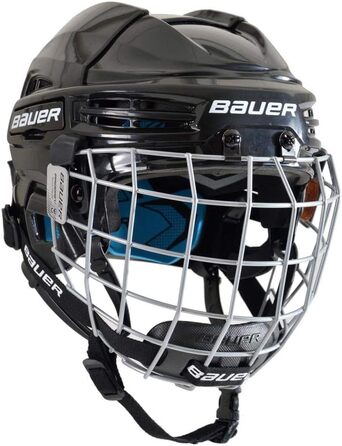 Дитячий хокейний шолом Bauer Prodigy з захисною решіткою, чорний, універсальний розмір