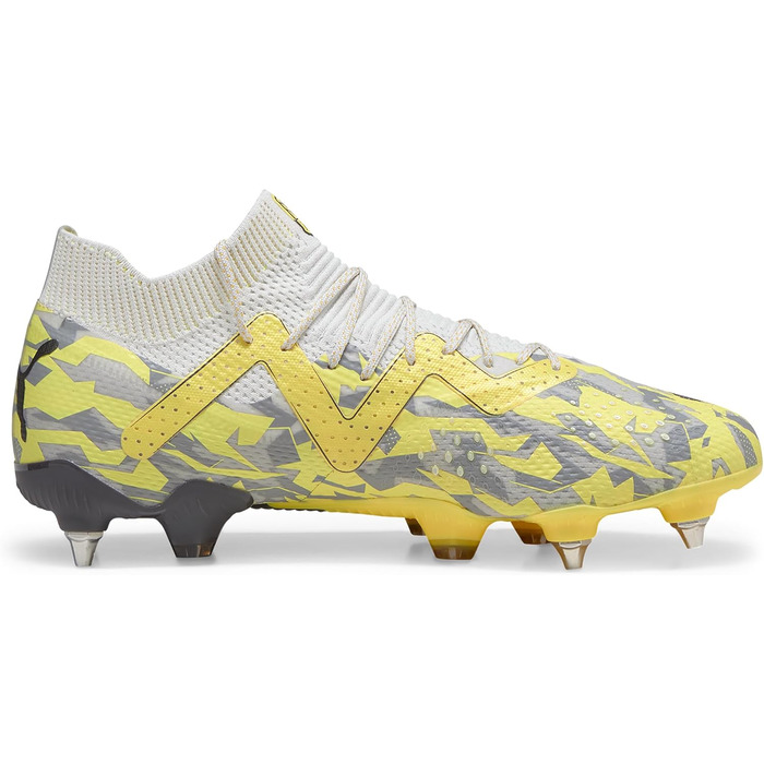 Футбольні бутси PUMA Future Ultimate Mxsg (37 EU, багатоколірні Sedate Gray Asphalt Yellow Blaze)