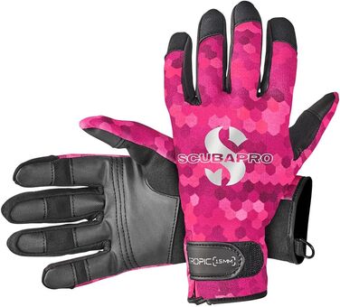 SCUBAPRO Tropic рукавички для дайвінгу, 1.5 мм, рожеві (XL)