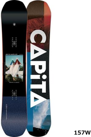 Сноуборд Capita Defenders of Awesome Wide 159 см, мультиколір