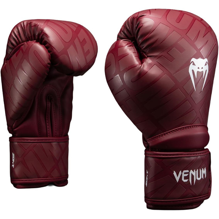 Боксерські рукавички Venum Contender 1.5 XT 3D, темно-червоні, 16 унцій