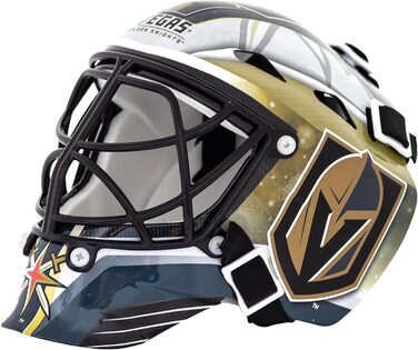 Міні-шолом воротаря Franklin Sports NHL Vegas Golden Knights, колекційний хокейний сувенір