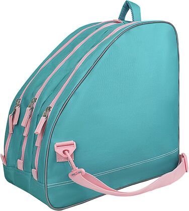 Сумка для ковзанів Wolt | Сумка для роликів та інлайнів. Стильна, регульована через плече, м'ятно-зелена