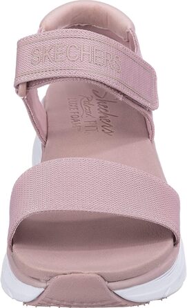 Сандли Skechers D'Lux Walker New Block для жінок (35 EU, Blush Mesh)