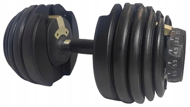 Регульовані чавунні гантелі Life4Fitness 1 x 24 кг